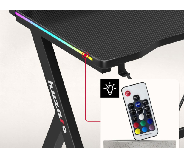 Huzaro Hero 1.9 RGB Black HZ-HERO 1.9 RGB BLACK - 1474951 - zdjęcie 6
